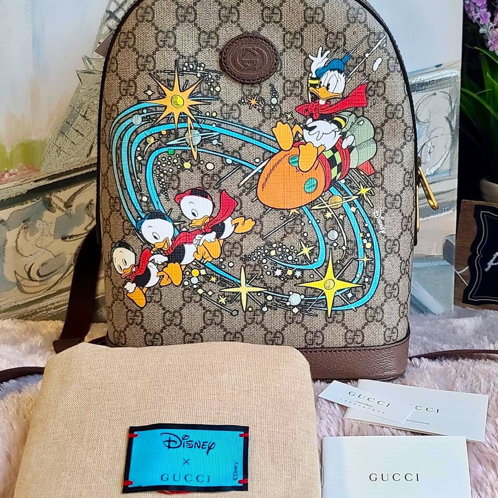 Gucci Unisex Disney x Gucci Donald Duck Small